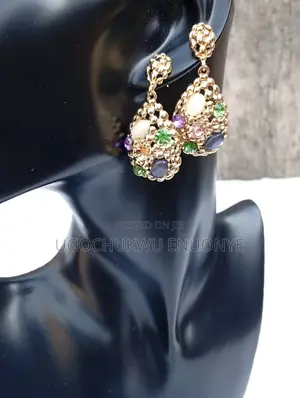 Multicolour Luxury Earring