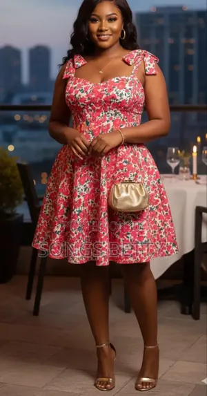 Short Floral Dress