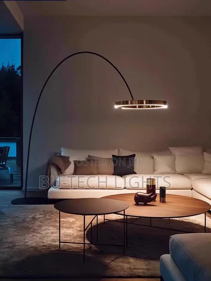 Luxury Ring Led Standing Lamp