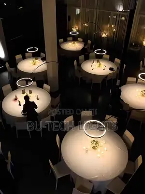 Luxury Ring Led Standing Lamp