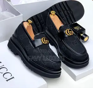 Gucci Monogram Loafers