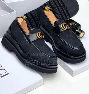 Gucci Monogram Loafers