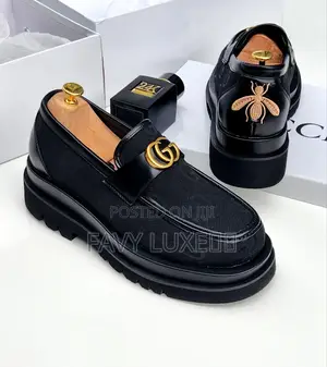 Gucci Monogram Loafers