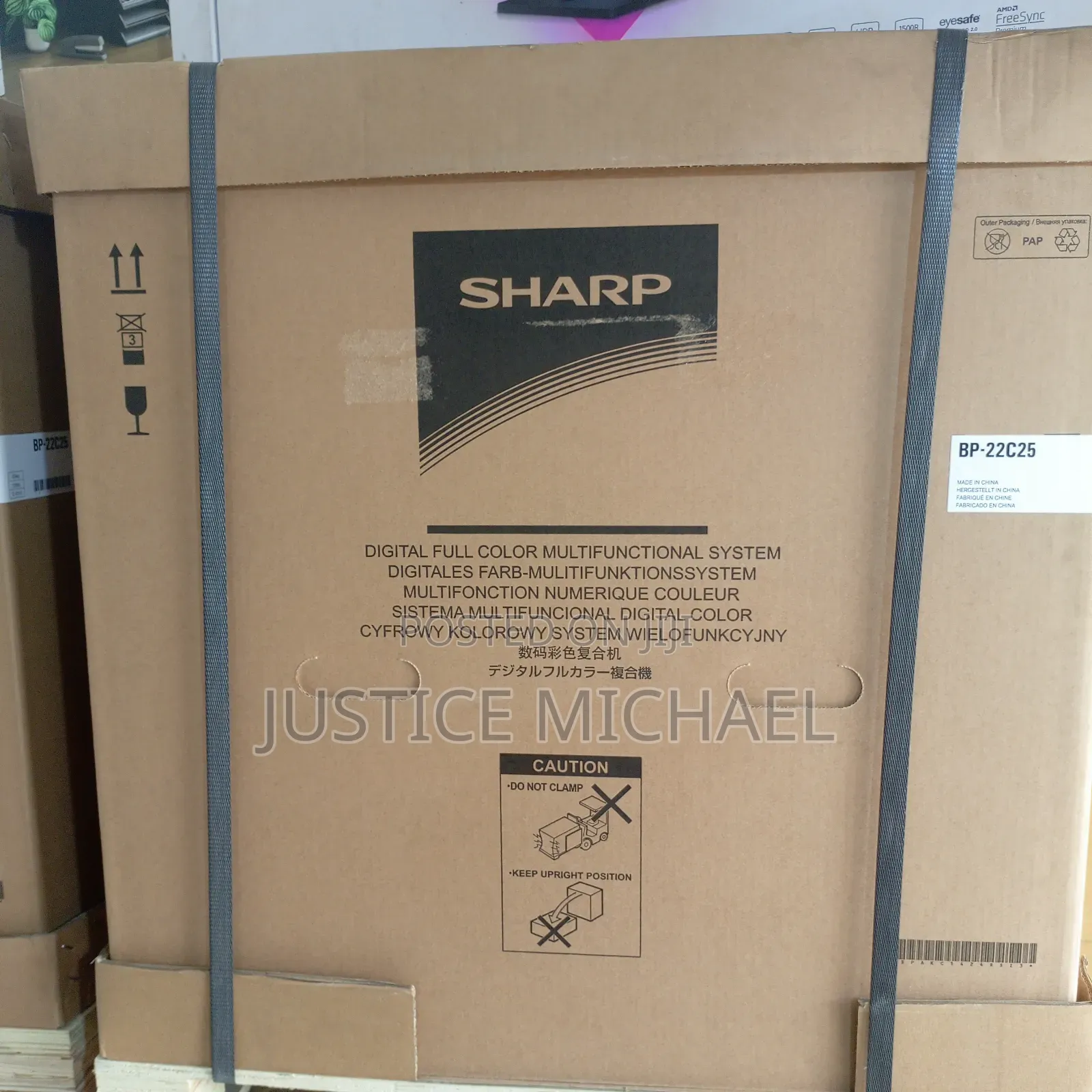 Sharp Bp-22c25 Digital Full Colour Multifunctional System 25 PPM W/Adf