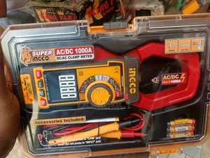 Ingco Ac/Dc 1000a Digital Clamp Meter,