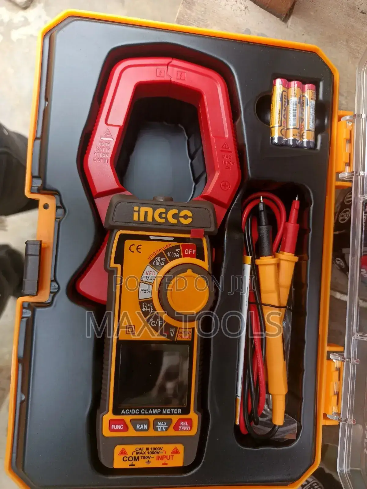 Ingco Ac/Dc 1000a Digital Clamp Meter,
