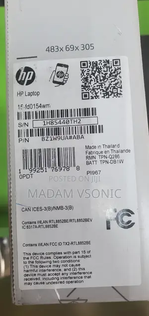 New Laptop HP 15 8GB Intel Core Ultra 5 SSD 512GB