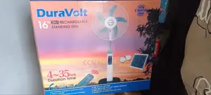 Duravolt 16-Inch Rechargeable Fan