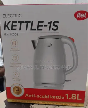 Itel 1.7 Litres, 2000w Electric Kettle 1s -