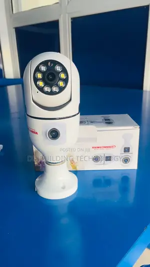 Wifi V380 Dual Lens Bulb PTZ