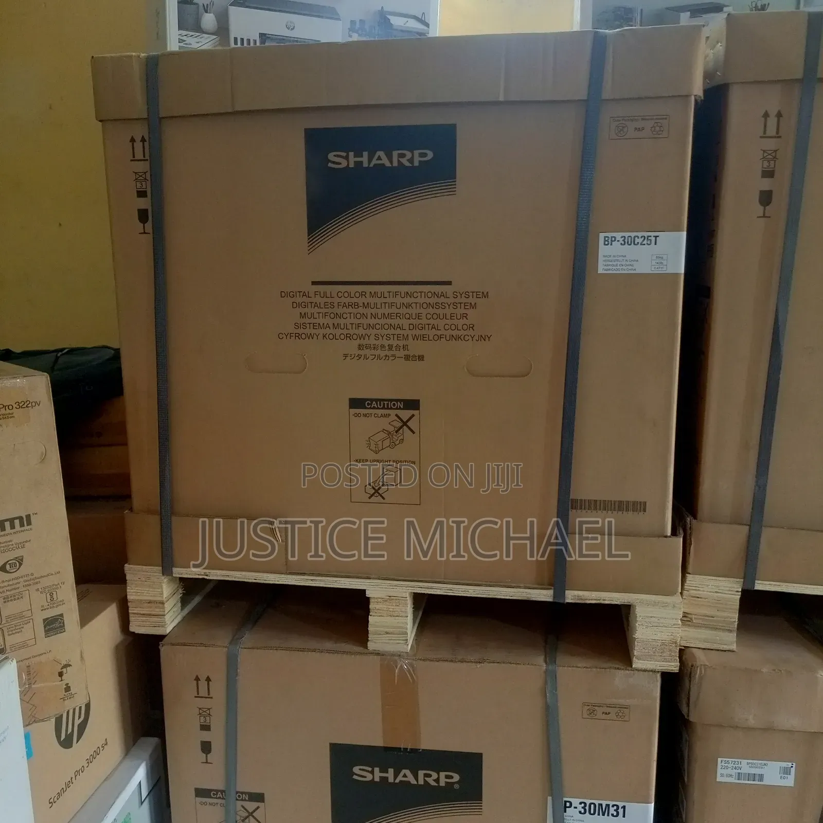 Sharp Bp-30c25t Digital Ful Colour Multifunctional System 25 PPM W/Adf