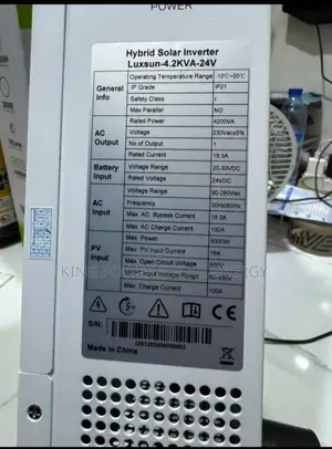 4.2kva Luxson Solar Inverter