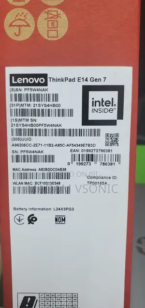 New Laptop Lenovo 8GB Intel Core Ultra 5 SSD 512GB