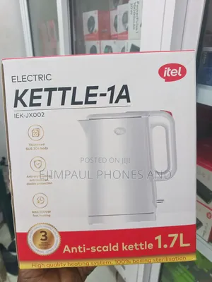 Itel Electric Kettles -1a 1.7l 100% True Boiling