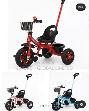 Red Stroller Tricycle