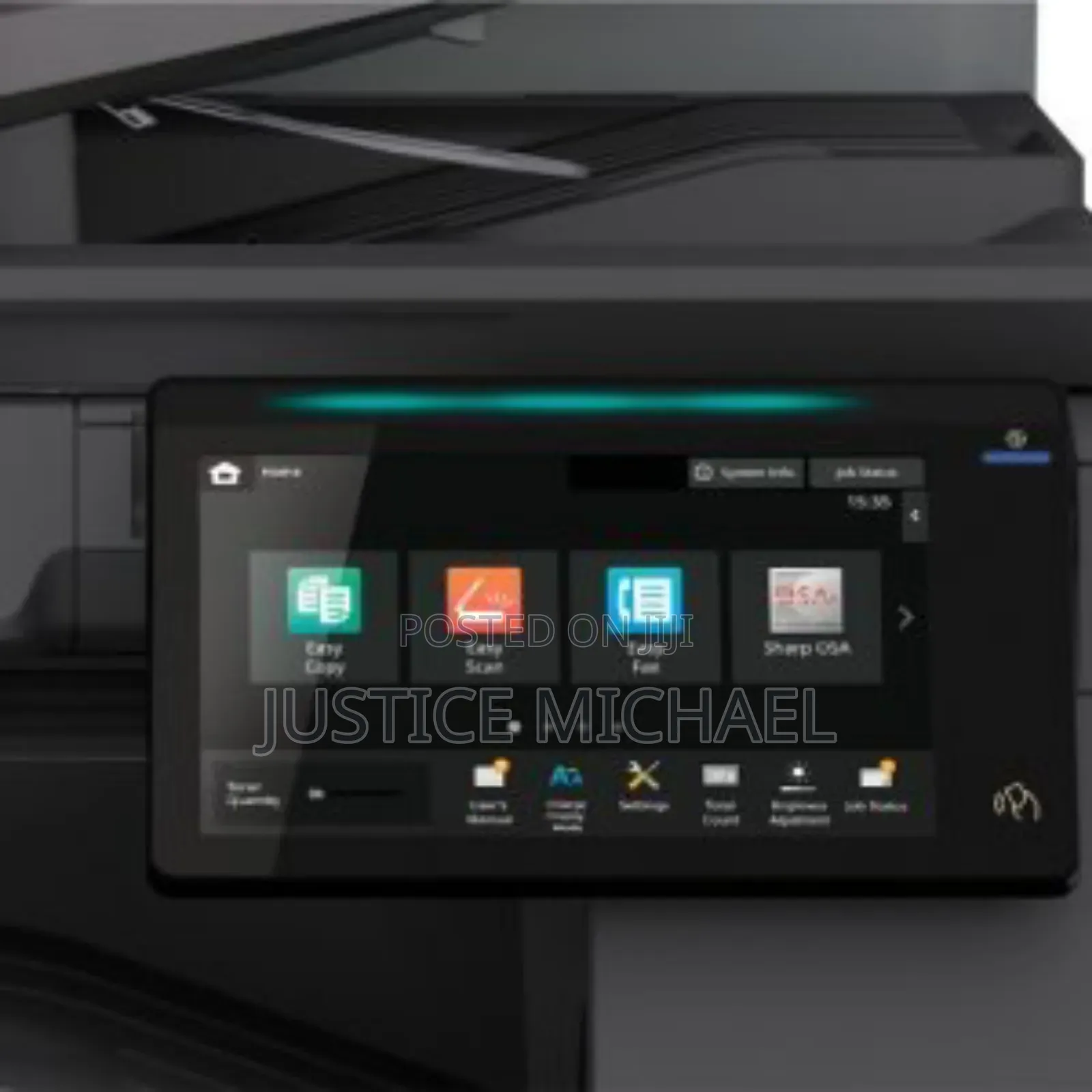Sharp Bp-50m45 Digital Multifunctional System 45 PPM Mono W/Network