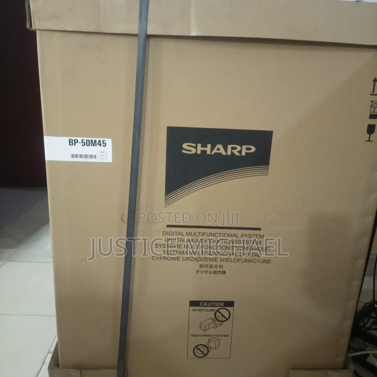 Sharp Bp-50m45 Digital Multifunctional System 45 PPM Mono W/Network