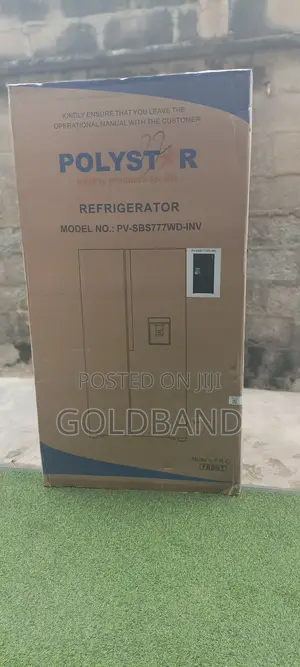 Polystar Pv-Sbs777wd-Inv 620l Inverter Refrigerator