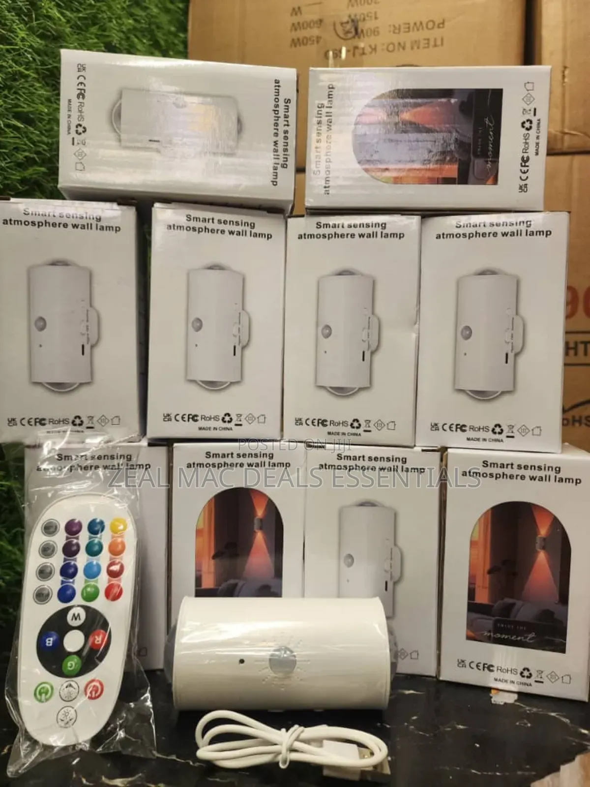 Magnetic Wall Sensor Light With Remote Control