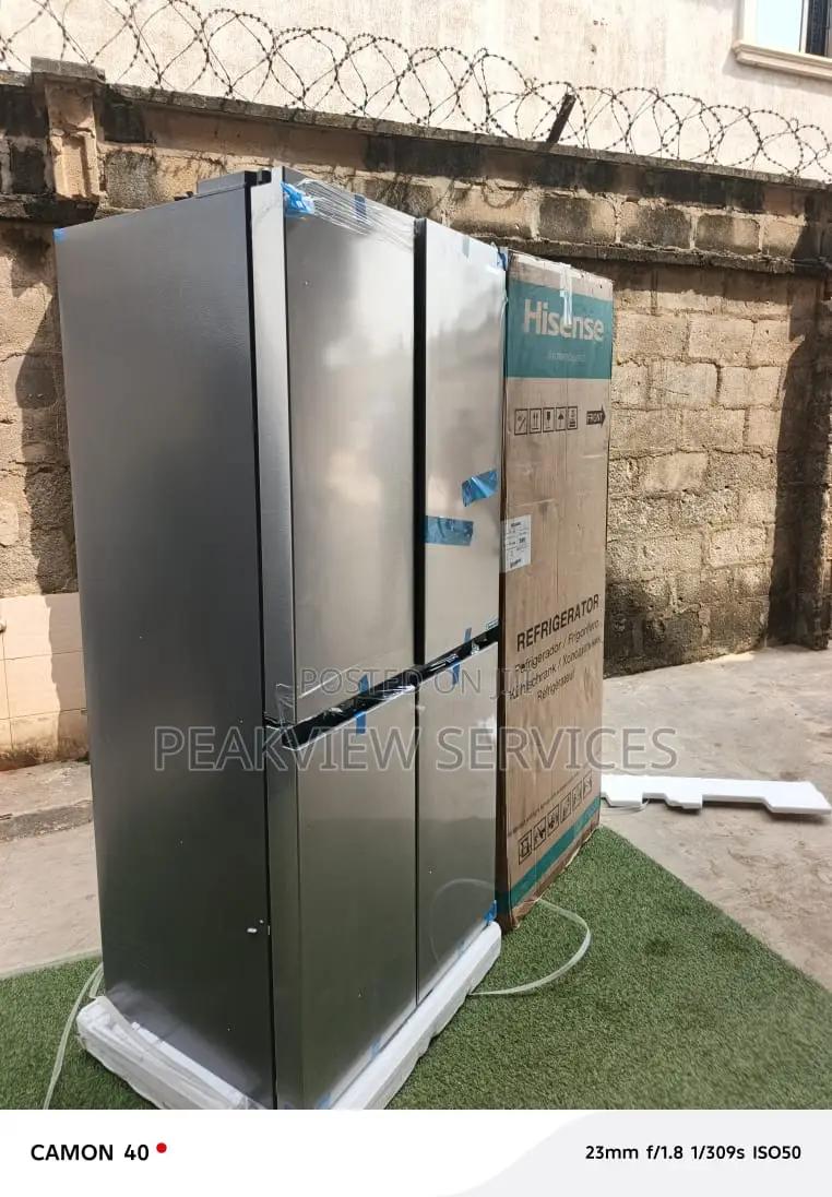 392l Hisense Side-by-Side Refrigerator Four-Door Rq-54wc