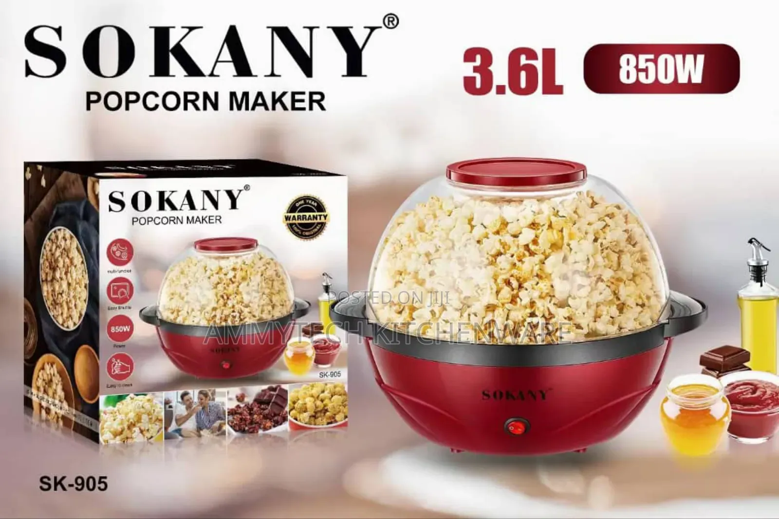 Sokany Popcorn🍿 Maker