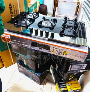 Large Family-Sized Image 5 Burner Gas Hub