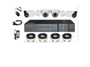 Polyvision CCTV Camera 4 Channels DVR 1080n + 2 Indoor + 2 Outdoor