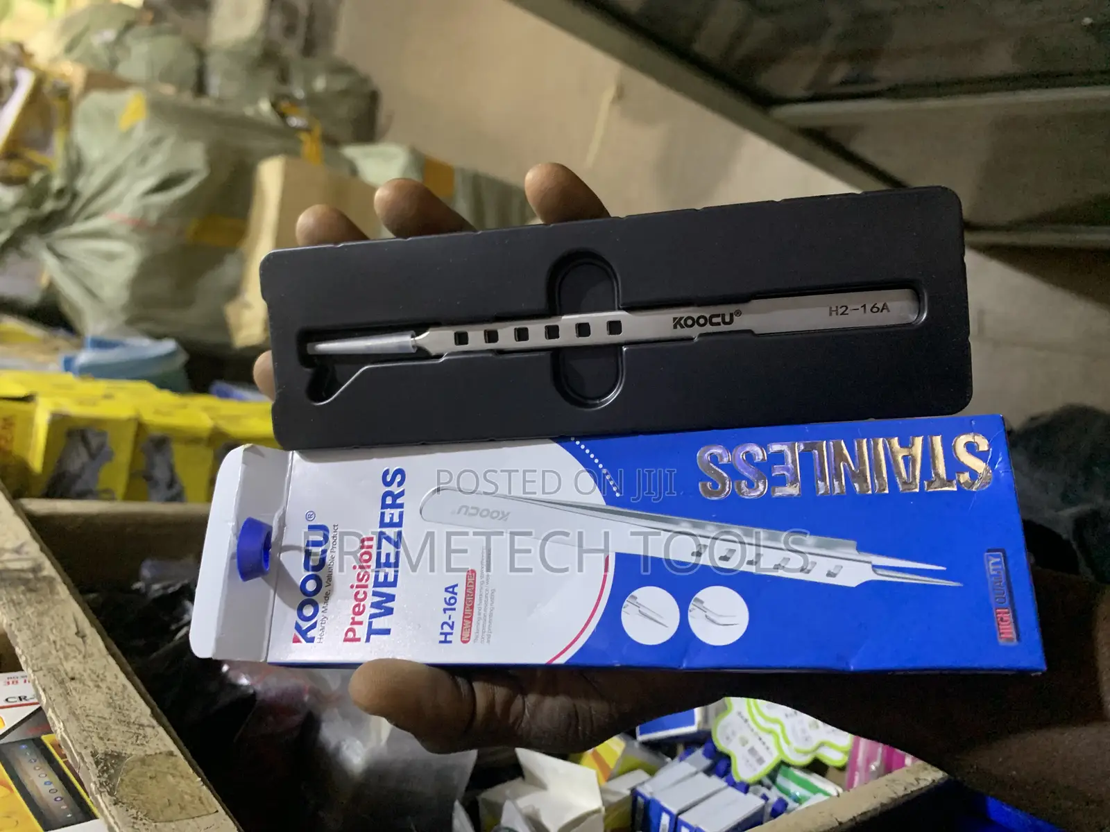 Stainless Steel Koocu Precision Tweezers