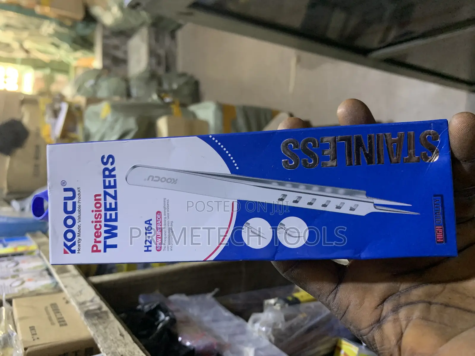 Stainless Steel Koocu Precision Tweezers