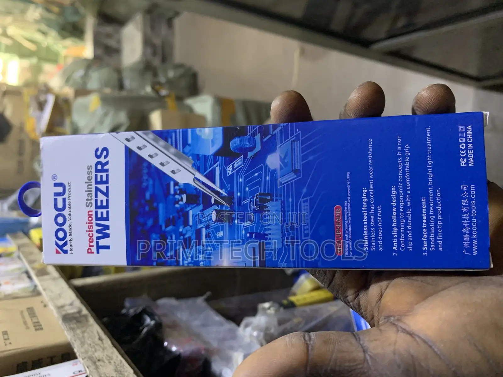 Stainless Steel Koocu Precision Tweezers