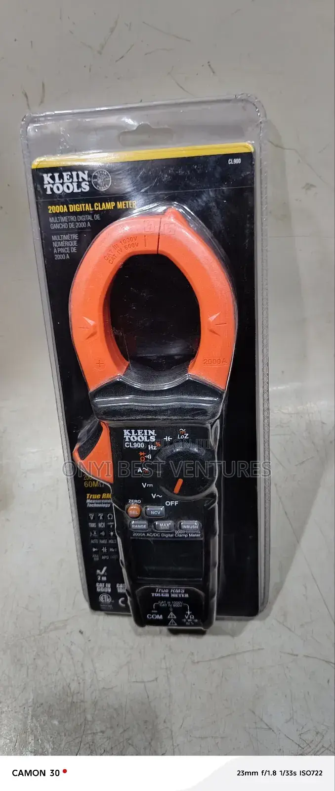 Digital Clamp Meter ( Klein Tools Cl900)