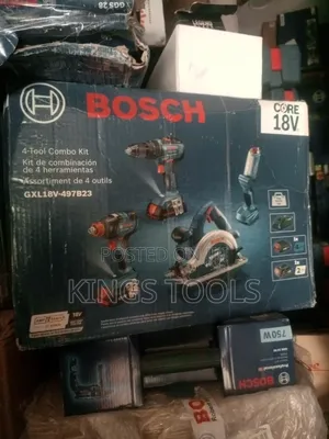 Bosch 4-tool Combo Kit