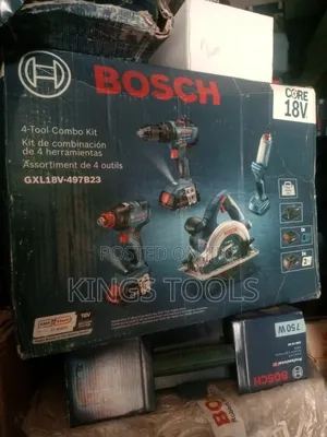 Bosch 4-tool Combo Kit