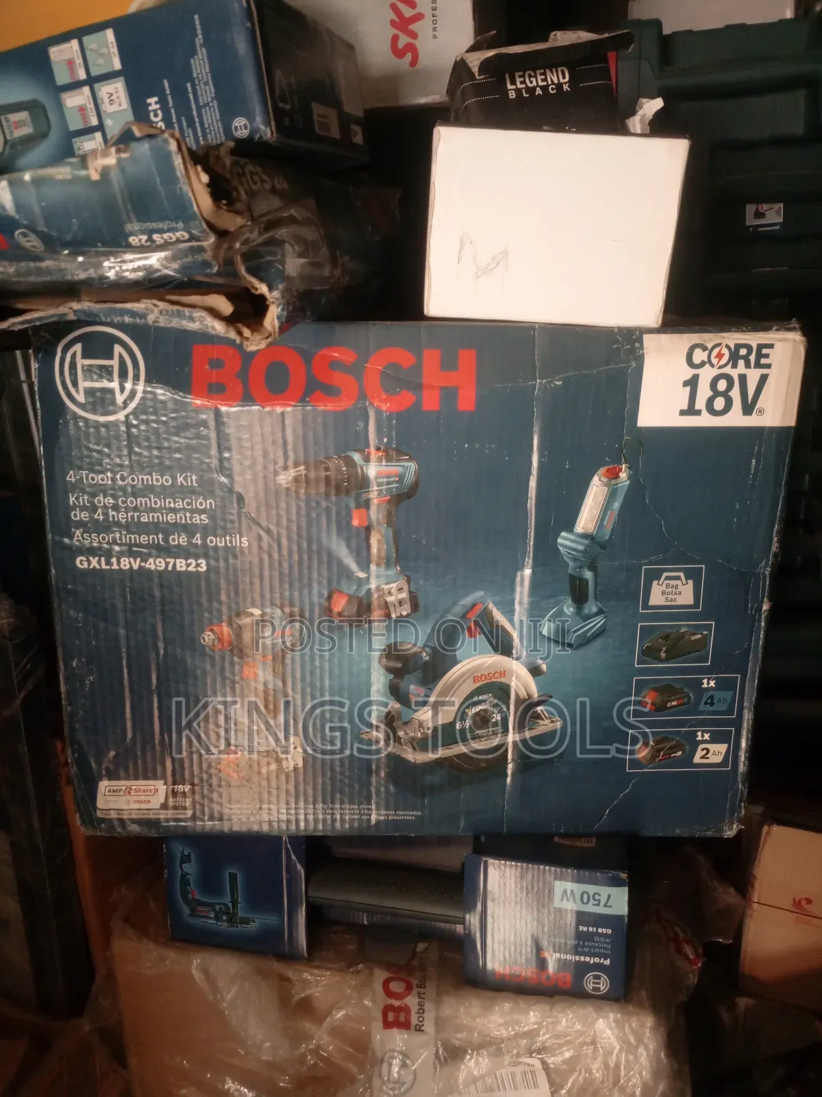 Bosch 4-tool Combo Kit