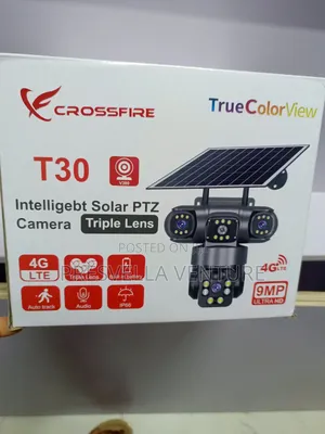 Crossfire T30 Intelligent Solar PTZ Camera