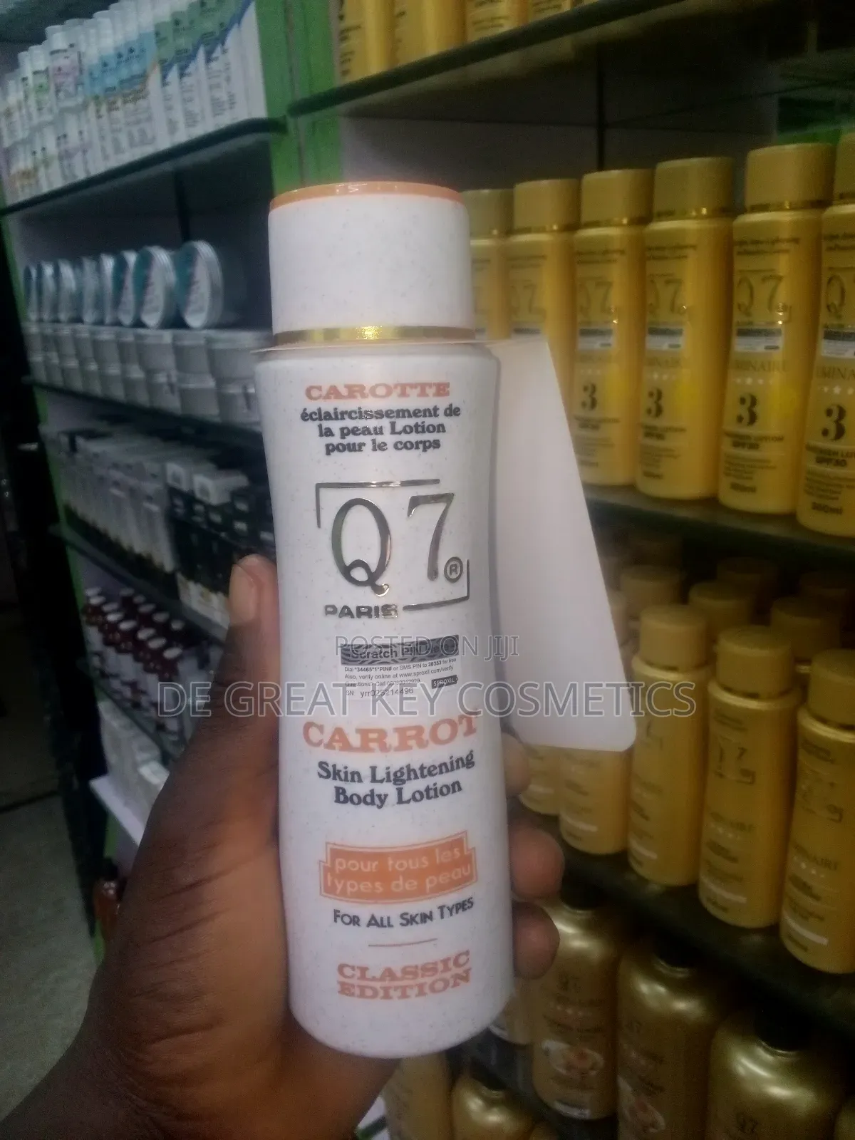 Q7 Carrot Lotion