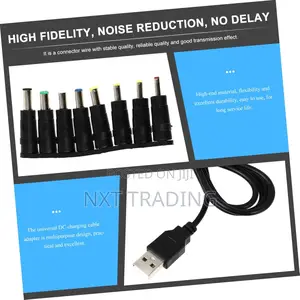 Charging Cable Adapter Usb to Dc Power Cord Featuring Voltage