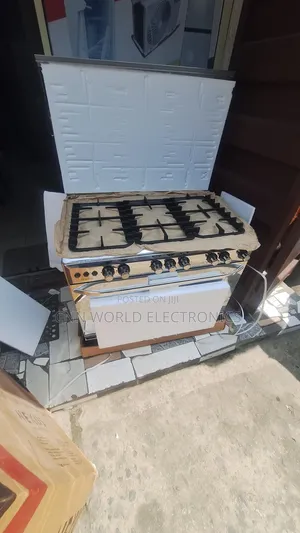 New Nexus 90 By 60 Standing Gas Cooker (5 Burners) With Oven Automatic