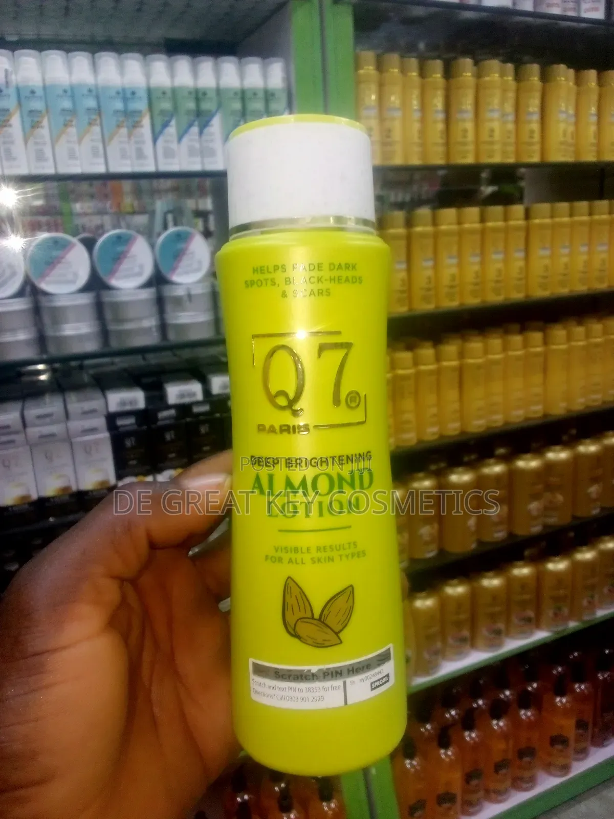 Q7 Almond Lotion