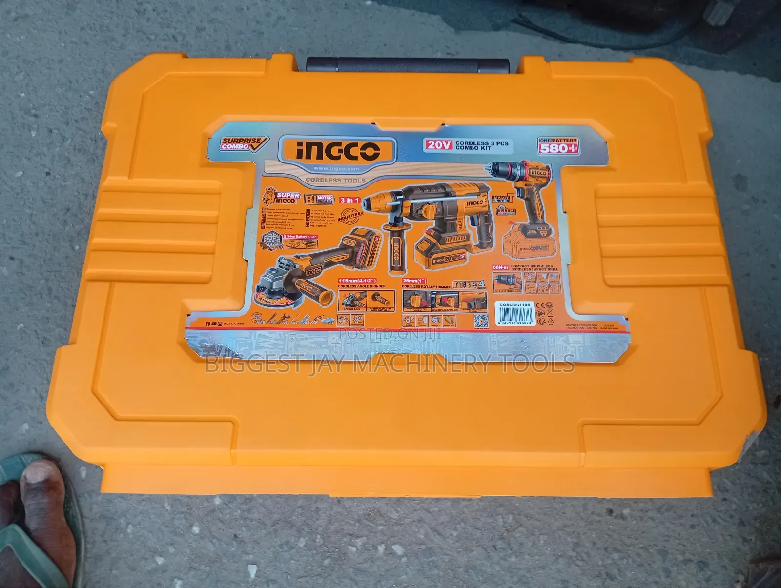 Ingco 3in1 Cordless Machine