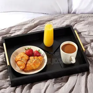 Quality 3in1 Bamboo Black Tray.