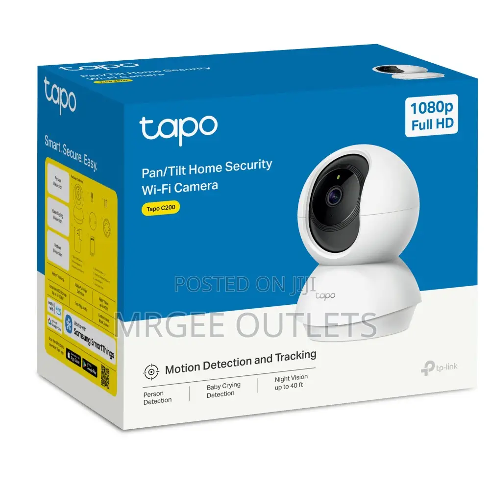 TP-Link Tapo C200 Pan/Tilt Home Security Wi-Fi Camera
