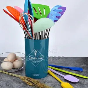 14 Silicone Multicolor Spoon Set