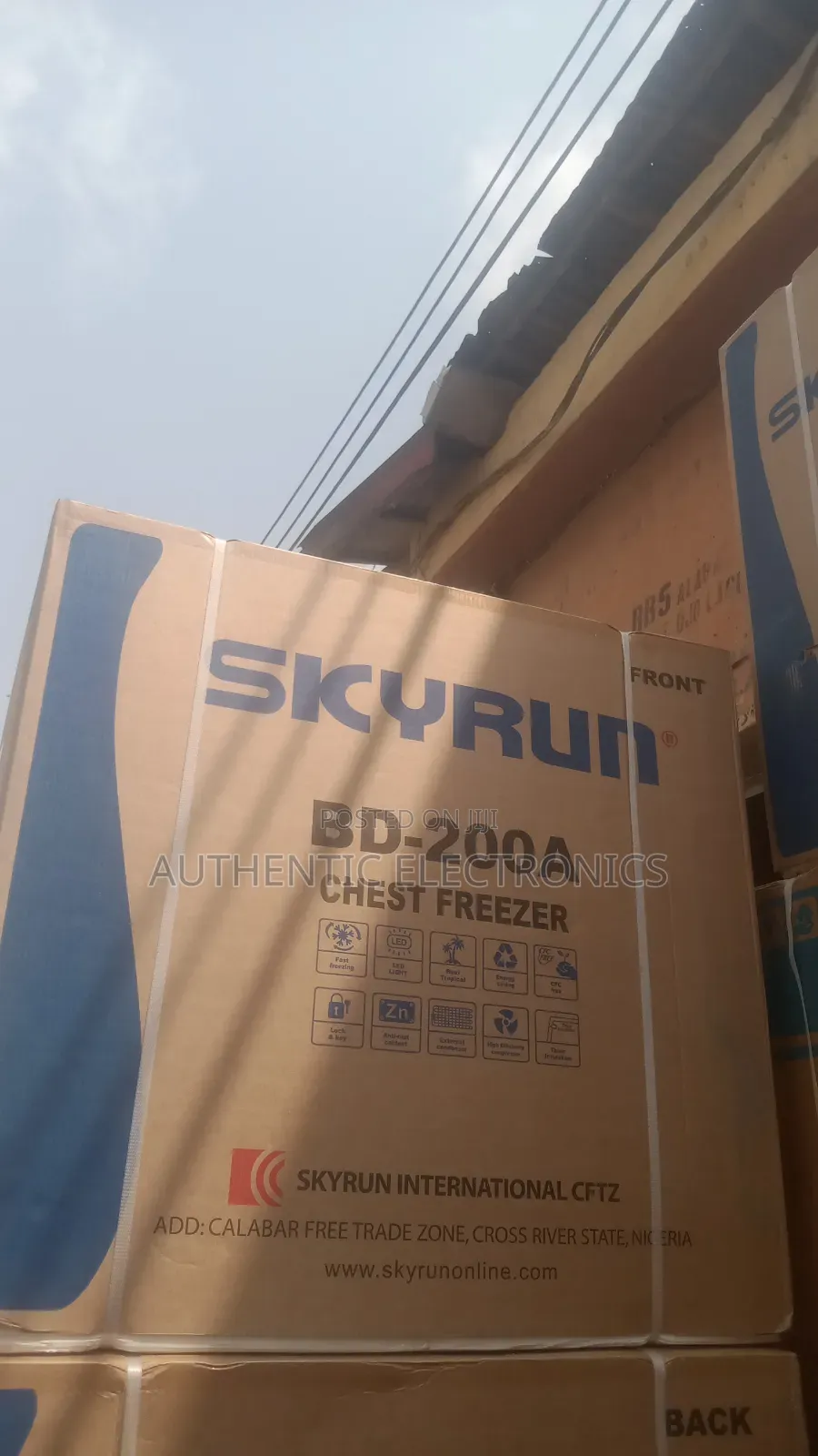 Skyrun 200liters Deep Freezer