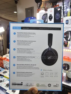 Anker Soundcore Space One Anc Wireless Headphones 40h Ldac Bluetooth