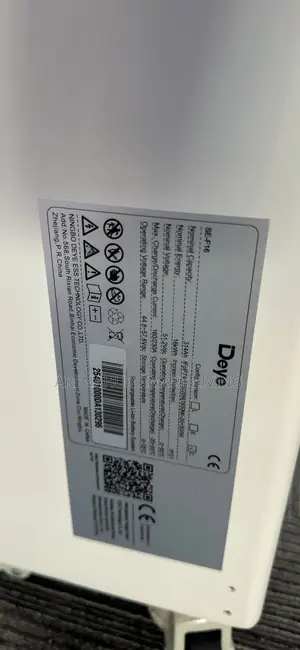 Standing 16kwh Lithium Battery Deye