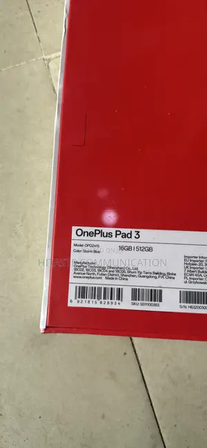 New OnePlus Pad 3 512 GB Blue