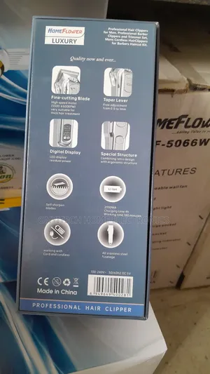 Homeflower Professional Rechargeable Hair Clipper