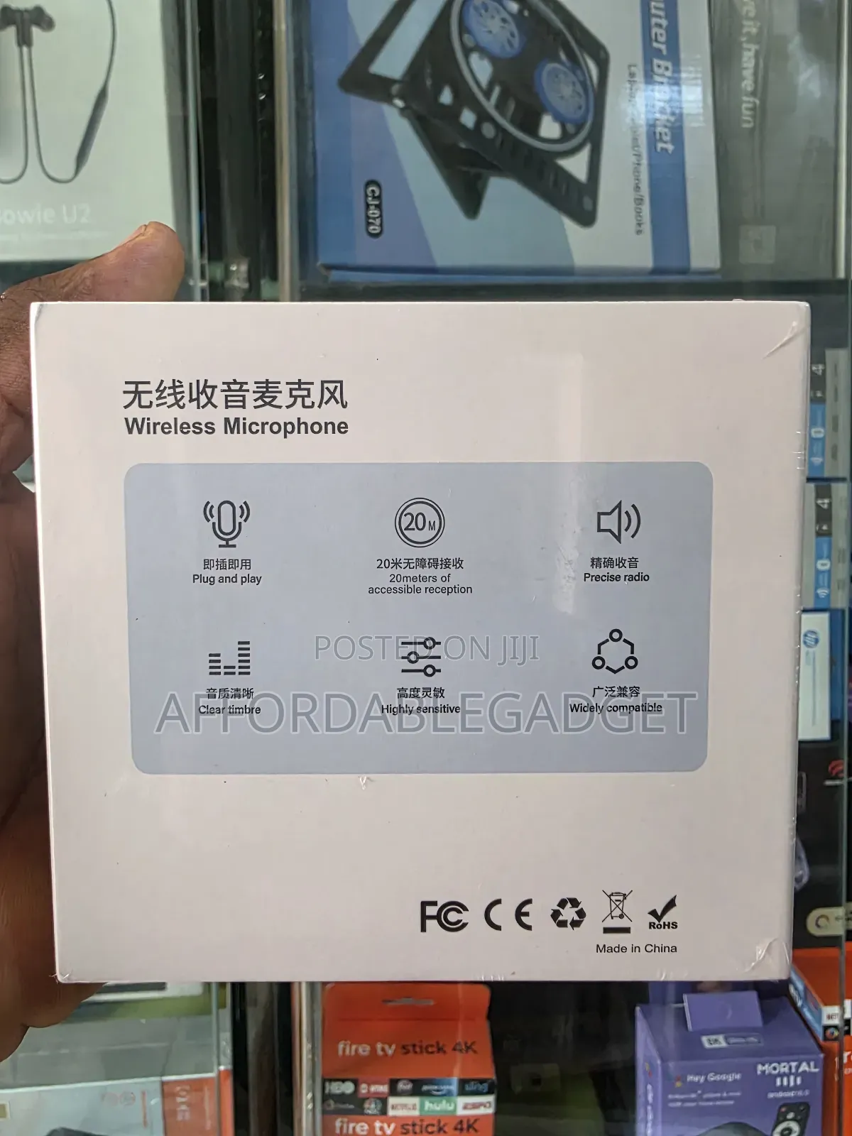 Magnetic Wireless Mic