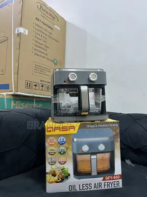 Qasa 6l Oilless Air Fryer Designed for Simple Operation [Qfy 660]